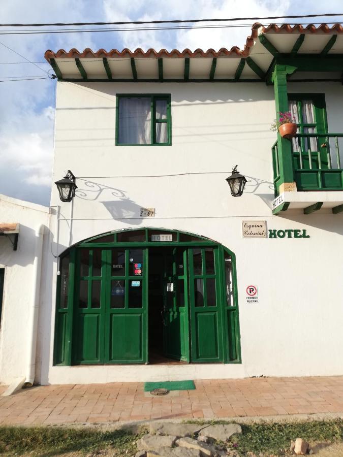 Esquina Colonial Hotell Villa de Leyva Eksteriør bilde